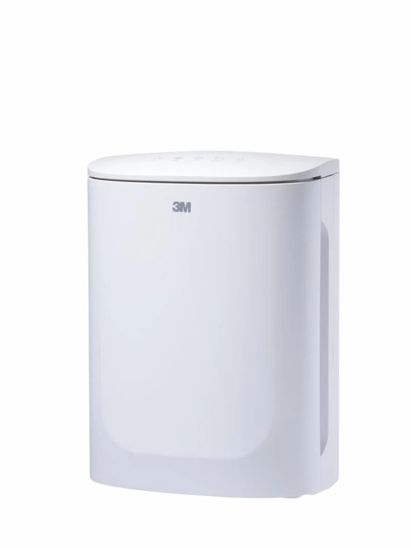 3M 淨呼吸 FA-U90：28.4×21.6×39.2 公分、3.5 公斤的霧面純白小方塊（圖片來源：3M 台灣官網官方商品照，2026/10/10 取得）